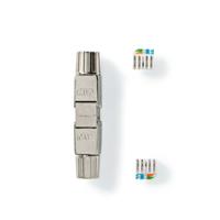 Netwerkkoppeling | CAT7 | Afgeschermd | RJ45 Female | RJ45 Female | Recht | Metaal | Doos - thumbnail