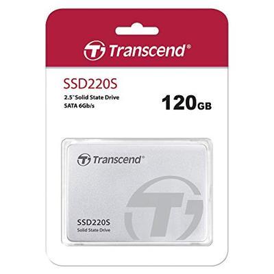 Transcend 220S 120 GB SSD harde schijf (2.5 inch) SATA 6 Gb/s Retail TS120GSSD220S