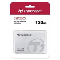 Transcend 220S 120 GB SSD harde schijf (2.5 inch) SATA 6 Gb/s Retail TS120GSSD220S - thumbnail
