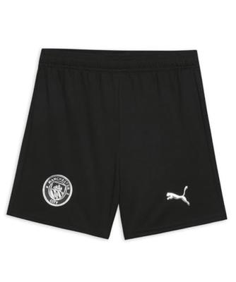 Manchester City Uit Broekje Junior 2025/2026 - Maat 152 - Kleur: Zwart | Soccerfanshop