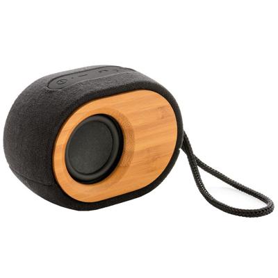 XD Xclusive speaker Bamboo X bluetooth 12 cm zwart 2 delig XD Xclusive speaker Bamboo X bluetooth 12 cm zwart 2 delig