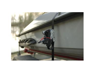 Masterlock Single pack ratchet tie down with S hooks 5m - colour : black - 3109EURDAT - thumbnail