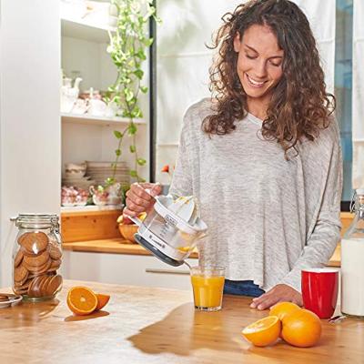 Elektrische juicer Black & Decker BXCJ25E Wit Grijs 25 W 350 ml - thumbnail