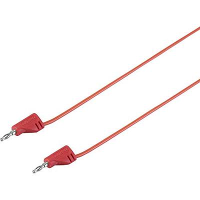 VOLTCRAFT MSB-200 Meetsnoer Banaanstekker 2 mm Banaanstekker 2 mm 30.00 cm Rood 1 stuk(s) VOLTCRAFT MSB-200 Meetsnoer Banaanstekker 2 mm Banaanstekker 2 mm 30.00 cm Rood 1 stuk(s)