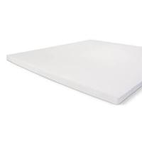 Walra Hoeslaken Topper Crispy Cotton Wit-90 x 200 cm - thumbnail