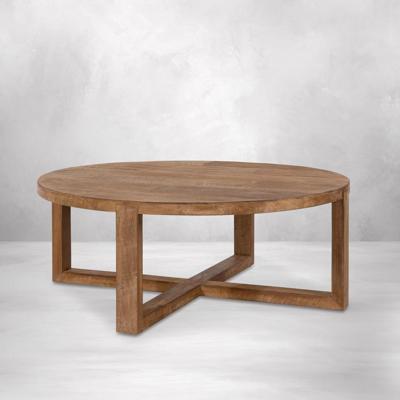 DTP Home Ronde Salontafel 'Icon' Teakhout, 90cm