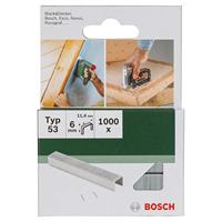 Bosch Accessories 2609255819 Nieten met fijn draad Type 53 1000 stuk(s) Afm. (l x b) 6 mm x 11.4 mm - thumbnail
