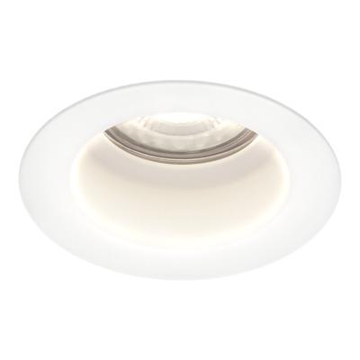 Mari - LED platte inbouwspots met lage inbouwdiepte 58mm - 3,8 Watt 270 Lumen - 6000K Daglicht wit - GU10 LED Module - Verzonken - Dimbaar - Rond - IP65 waterdicht - Wit