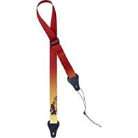 Ortega OUS-PALM ukelele draagband nylon rood - thumbnail