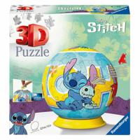 Ravensburger 3d puzzelbal stitch en pop, 54st. - thumbnail