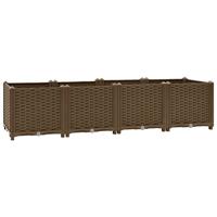 VidaXL Verhoogd bed 160x40x38 cm polypropyleen - thumbnail