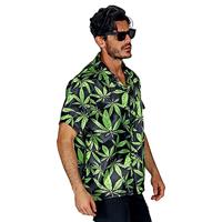 Blouse met Cannabis Print - thumbnail