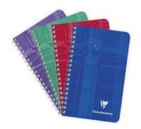 Notitieboek Clairefontaine 75x120mm spiraal lijn | 10 stuks - thumbnail