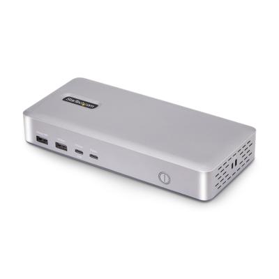 StarTech.com USB4 Docking Station, USB-C 40Gbps, Dual HDMI Video, Tot 2x 4K 60Hz, Multi-Monitor Dock, 6x USB, 2.5GbE, 100W PD