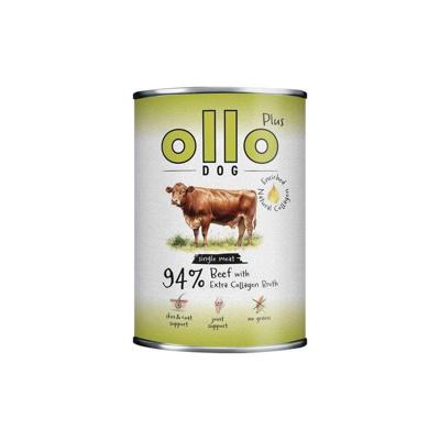 OLLO Plus Collagen Beef - natvoer voor honden - 400g