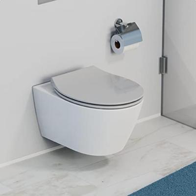 Schutte Duroplast WC-bril SLIM GREY met soft-close en quick-release | grijs
 82702 - thumbnail