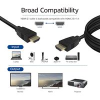 ACT 3 meter HDMI 8K Ultra High Speed kabel v2.1 HDMI-A male - HDMI-A male - thumbnail