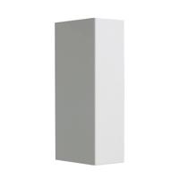 Masterlight Wandlamp Metallico H 22 cm B 10 cm wit - thumbnail