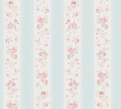 AS Creation Maison Charme - Blauw - Stippen - 390691