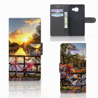 Samsung Galaxy A5 2016 Flip Cover Amsterdamse Grachten - thumbnail