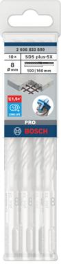 Bosch Accessories 2608833899 2608833899 Hamerboor 8 mm SDS-Plus 10 stuk(s)