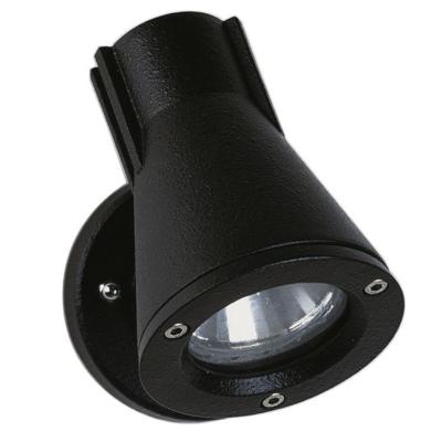 Albert Zwarte wandspot buitenOrientable 10cm - 662153