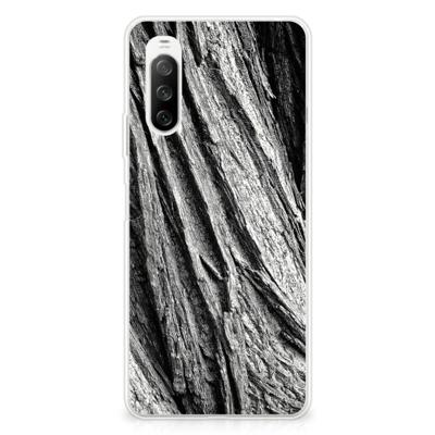 Bumper Hoesje Sony Xperia 10 III Boomschors Grijs Bumper Hoesje Sony Xperia 10 III Boomschors Grijs