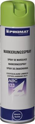 Promat/Tecwerk Markeringsspray | lichtgevend | geel | 500 ml | spuitbus - 4000354084