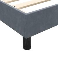 Tuinschommelstoel met kussens poly rattan grijs - thumbnail