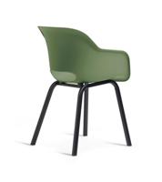 Keter Noa Tuinstoel - 2 stuks - 55x56,5x80cm - Olijfgroen - thumbnail