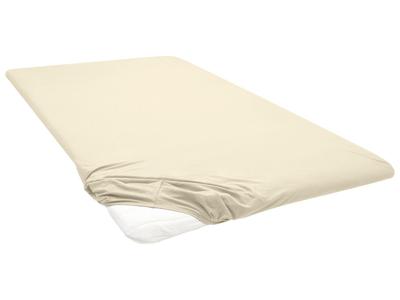 Biberna Jersey hoeslaken (Champagnekleurig, 90-100 x 200 cm)