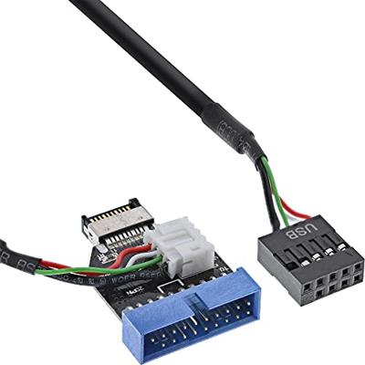 InLine 33446A interfacekaart/-adapter USB 3.2 Gen 1 (3.1 Gen 1) Intern InLine 33446A interfacekaart/-adapter USB 3.2 Gen 1 (3.1 Gen 1) Intern