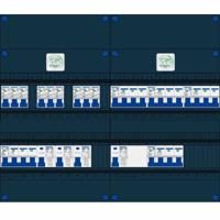 GACIA krachtgroepenkast 9 groepen 230V 4 krachtgroepen 16a 400V met aardlekschakelaar HS 4p 40A - thumbnail