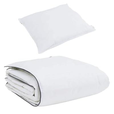 Dekbed Set met kussen 2 pcs Wit 140 x 200 cm Dons