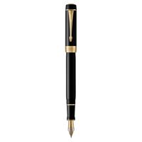 Vulpen Parker Duofold Classic black 18k GT fijn - thumbnail