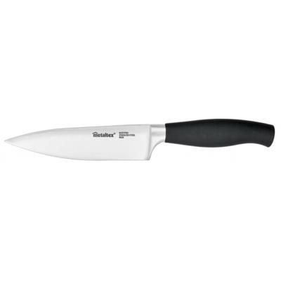 Metaltex comfort chefmes 30 cm zwart/rvs Metaltex comfort chefmes 30 cm zwart/rvs