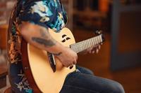Ortega RTPSTD-NAT TourPlayer Series Standard Gloss Natural elektrisch-akoestische klassieke gitaar met gigbag - thumbnail