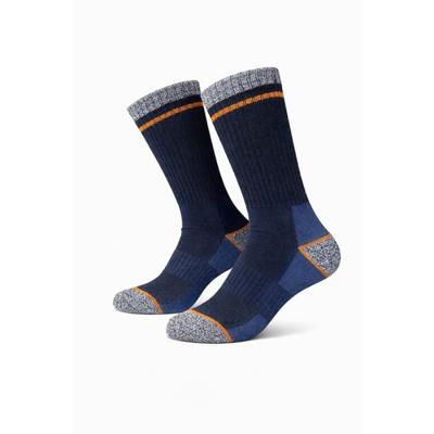 Boru - Werksokken Heren - Marine Blauw 2-pack