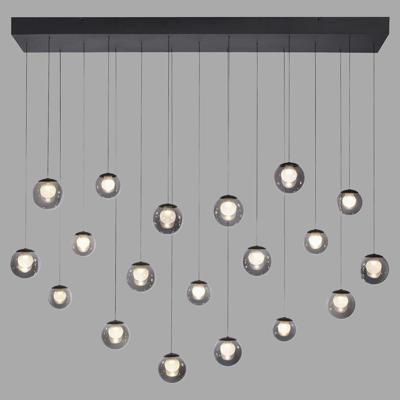 Paul Neuhaus 19-lichts hanglampPure Popup mystic grey - 2589-15