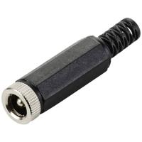 TRU COMPONENTS Zwakstroomverbinder Bus, recht 6.0 mm 2.5 mm 1 stuk(s) - thumbnail