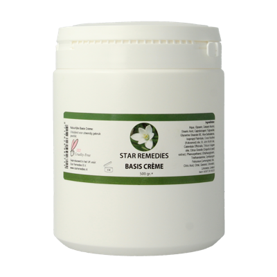 Star Remedies Basis creme 100% natuurlijk 500 Gram