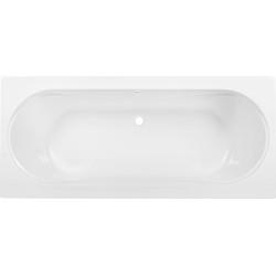 Inbouw Duo Ligbad Wisa New Toscana 180x80x50 cm Wit