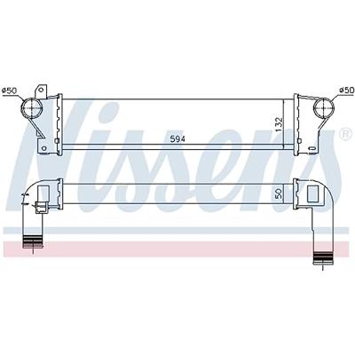 Intercooler, inlaatluchtkoeler 961425