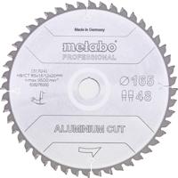 Metabo Aluminium Cut Professional 628276000 Cirkelzaagblad 165 x 20 x 1.2 mm Aantal tanden: 48 1 stuk(s) - thumbnail