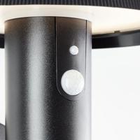 Brilliant Alvero G40430/06 Wandlamp op zonne-energie met bewegingsmelder LED 4 W Zwart - thumbnail