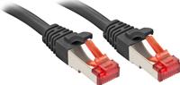 Stevige UTP-netwerkkabel Cat6 LINDY 47779 2 m Zwart 1 Stuks - thumbnail
