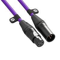 Rode XLR-3M Purple premium XLR-kabel 3 meter - thumbnail