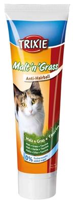 Trixie Malt&apos;n&apos;Grass anti-haarbal pasta (100 gram) Per 2