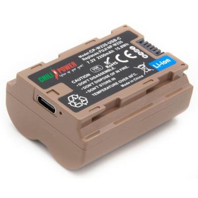 ChiliPower accu NP-W235 USB-C versie voor Fujifilm - 2200mAh