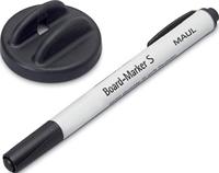 MAUL bordwisser magnetisch met whitebordmarker S zwart - thumbnail